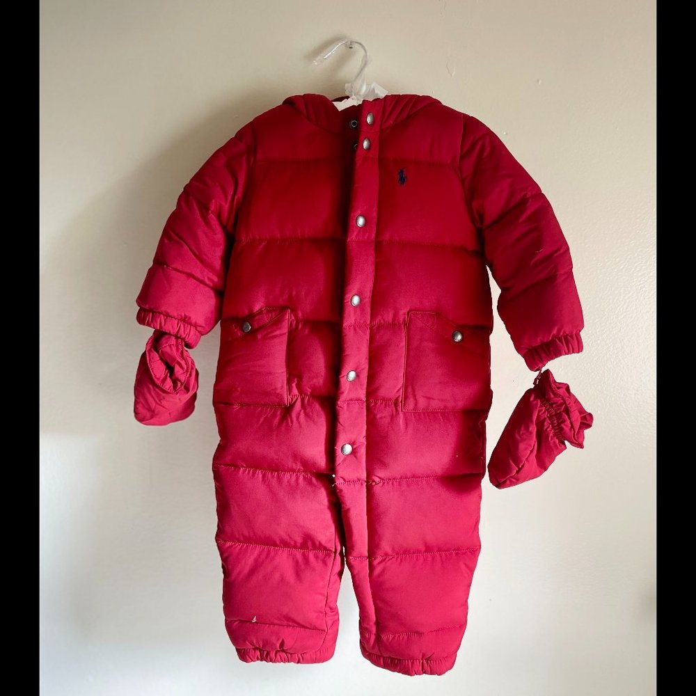 Ralph Lauren Toddler Winter Snowsuit 12 months